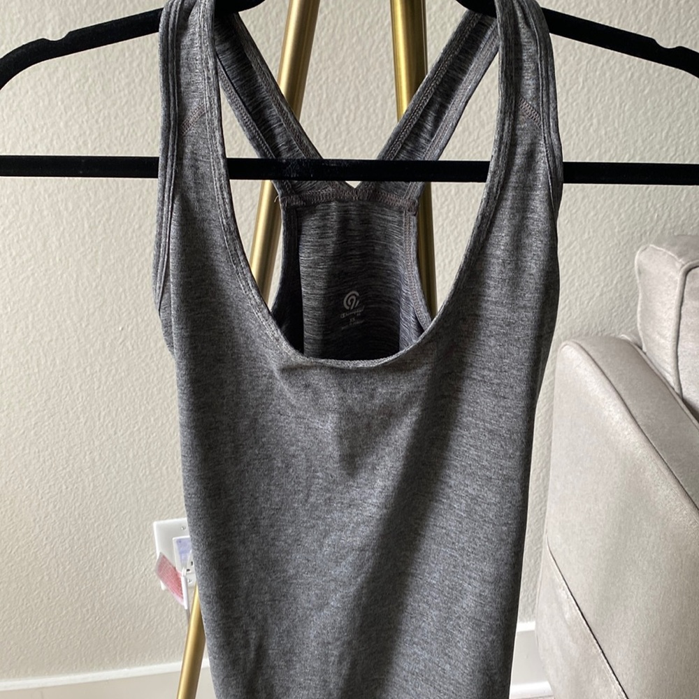 Racerback Grey Athletic Top